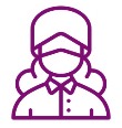 Face flushing icon