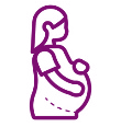 Pregnancy and postpartum icon