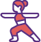 A fast or irregular heartbeat icon