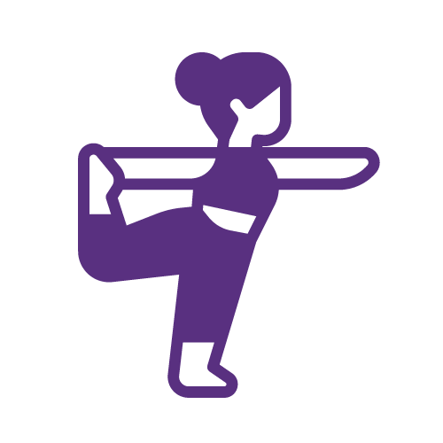 Woman Yoga icon