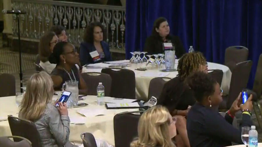 Attendees at the National Meeting on Active Duty and Veteran Women's Health